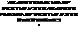 視覺部門的字體