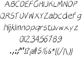veryoblique字體