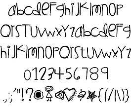 wishingonastar字體