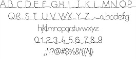 模糊的字體