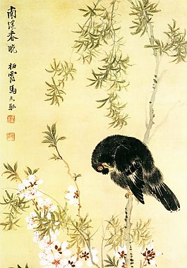 枝头上的鸟