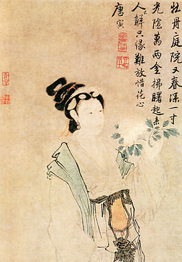 賞畫的人