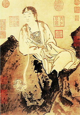 石頭上的行者