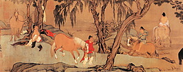 中國(guó)水墨人物風(fēng)景畫(huà)