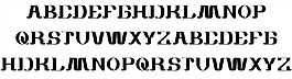 白襪子的字體