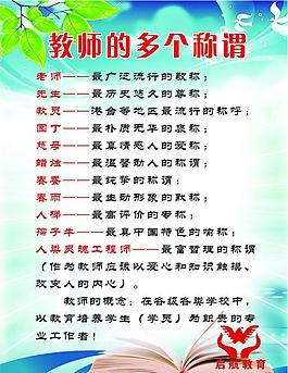 學(xué)校展板
