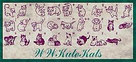 wwkutekats字體