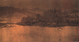 溪山春曉圖