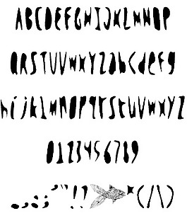在字体