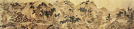山峰屹立