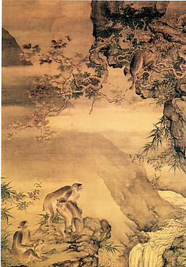 小河流水