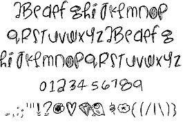 yeahyeahyeahs字體