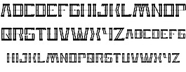 齊柏林飛艇的字體