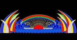 霓虹燈太陽