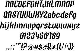 zygoth字體