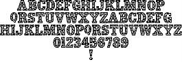 101。磚層的字體