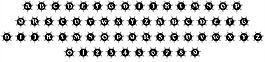 101。陽光裝飾字體