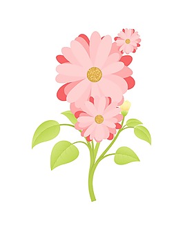 花枝向量