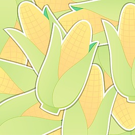矢量格式的背景/卡玉米棒子