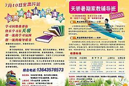 暑期教育培訓(xùn)宣傳彩頁(yè)