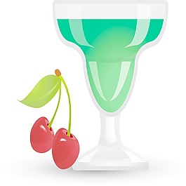 櫻桃雞尾酒圖標(biāo)