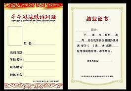 培訓(xùn)證結(jié)業(yè)證