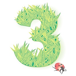 草向量數三