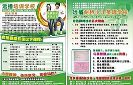 教育培訓(xùn)學(xué)校宣傳頁