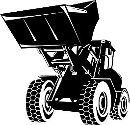前端裝載機(jī)挖掘機(jī)挖掘機(jī)復(fù)古