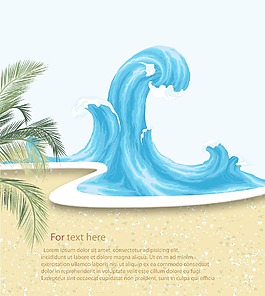 與波矢量夏季背景
