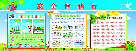 校園安全展板