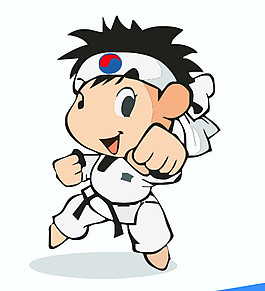 跆拳道男孩