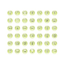 矢量媒體導(dǎo)航按鈕