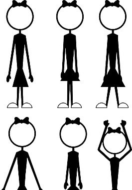女性人物漫畫