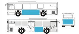 矢量公交車