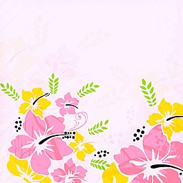 摘要背景花與花