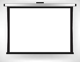 会议展示面板矢量图4