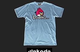 angry birds carino vettoriale artworkT恤