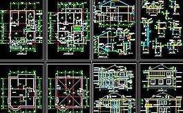 別墅設(shè)計建筑圖紙