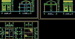 某別墅建筑結構施工圖