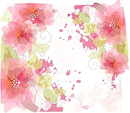 藝術(shù)花背景