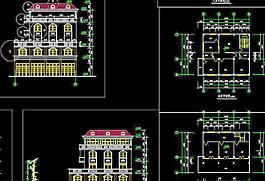 別墅設(shè)計建筑施工圖