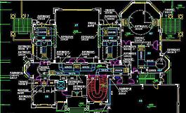 首層空調平面圖