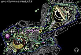 小區(qū)規(guī)劃 某公園規(guī)劃圖