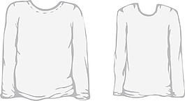 服装的向量元素