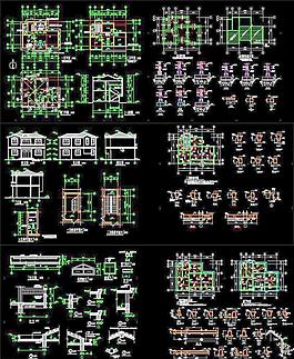 別墅建筑CAD方案