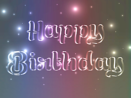 生日快樂的背景