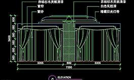 CAD餐廳設(shè)計素材
