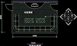 KTV包廂CAD設計素材