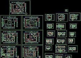 別墅建筑CAD施工圖